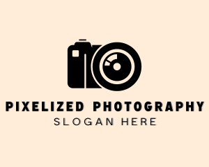 Camera Lens Photography Studio logo design