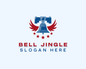 Political Liberty Bell logo design