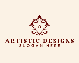 Royal Interior Design Boutique  logo design