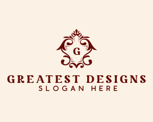 Royal Interior Design Boutique  logo design