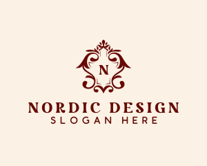 Royal Interior Design Boutique  logo design