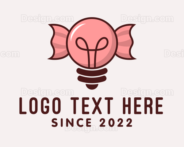 Light Bulb Candy Logo