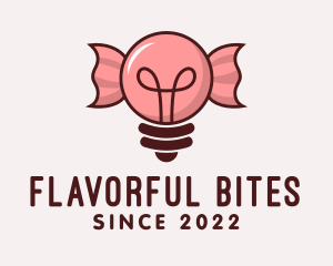 Light Bulb Candy  logo design