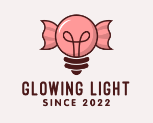 Light Bulb Candy  logo design