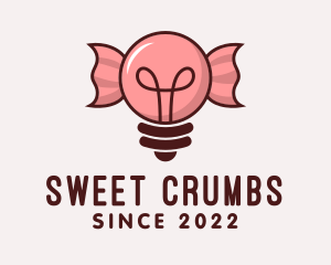 Light Bulb Candy  logo design