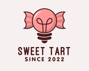 Light Bulb Candy  logo design