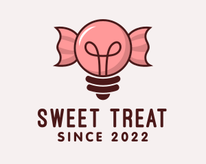 Light Bulb Candy  logo design