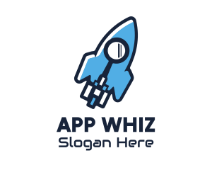 Rocket Launch Search logo design