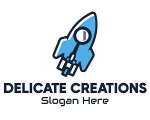 Rocket Launch Search logo design