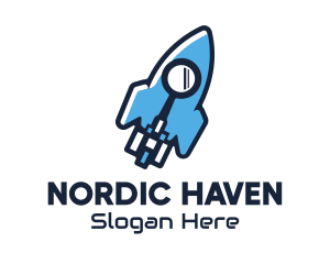 Rocket Launch Search logo design