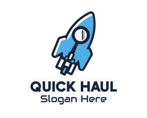 Rocket Launch Search logo design