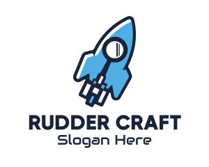 Rocket Launch Search logo design