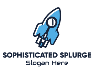 Rocket Launch Search logo design