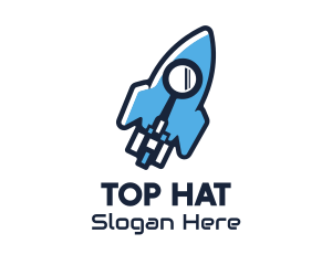 Rocket Launch Search logo design