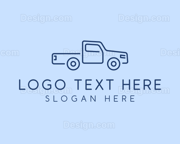 Delivery Truck Business Logo