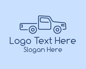 Delivery Truck Business  logo