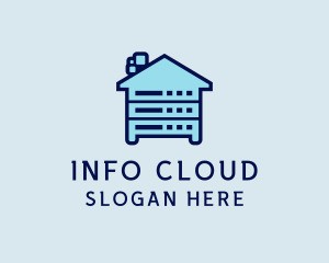 Database Server House logo