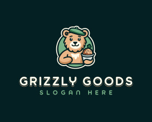 Grizzly Bear Gelato logo design