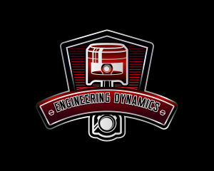 Automotive Engine Piston logo