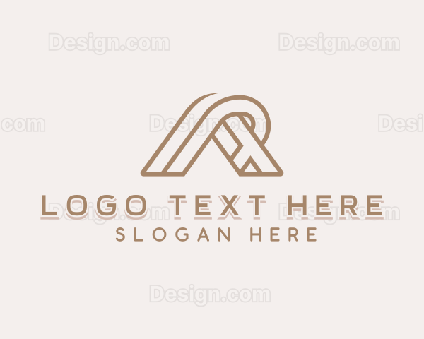 Creative Business Letter A Logo