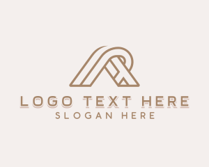 Creative Business Letter A logo