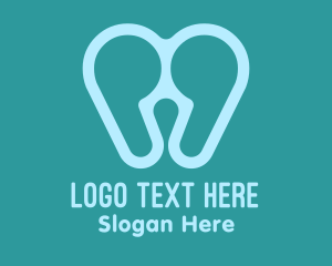 Blue Quotes Tooth logo