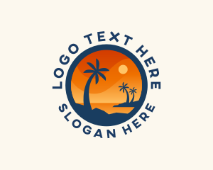 Tropical Island Getaway Logo