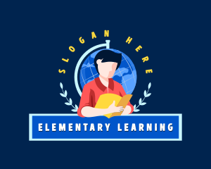 Learning Educational Reading logo design