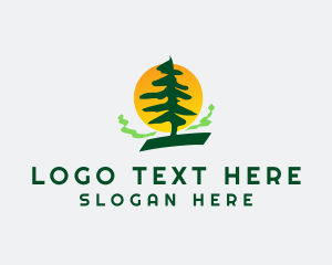 Pine Tree Forest Logo