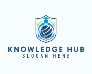 School Education Knowledge logo design