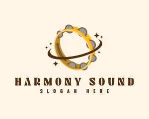 Tambourine Musical Instrument logo