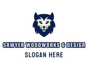 Gaming Wild Wolf logo design