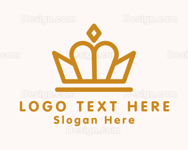 Royal Queen Crown Logo