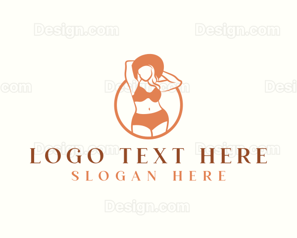 Plus Size Lingerie Woman Logo