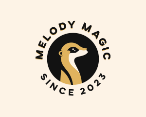 Meerkat Wild Mongoose Logo