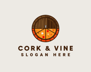 Beer Barrel Pizza logo design