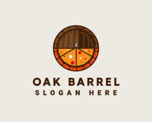 Beer Barrel Pizza logo design