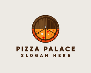 Beer Barrel Pizza logo design