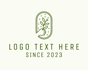 Hand Planting Garden  logo