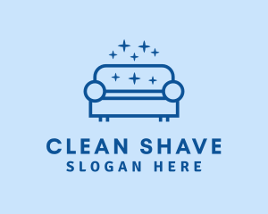 Sofa Upholstery Cleaning logo design