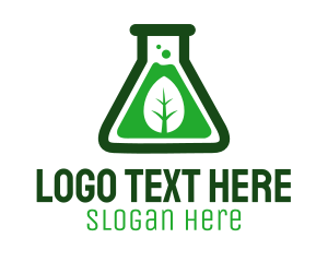 Green Leaf Organic Lab logo