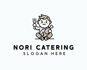 Chicken Dining Restaurant logo design