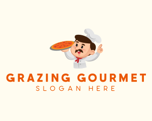 Pizza Chef Restaurant logo design