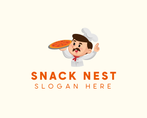 Pizza Chef Restaurant logo design