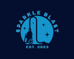 Sparkle Vacuum Cleaning logo design