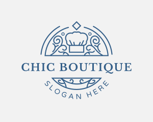 Chef Restaurant Dining logo design