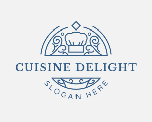 Chef Restaurant Dining logo design