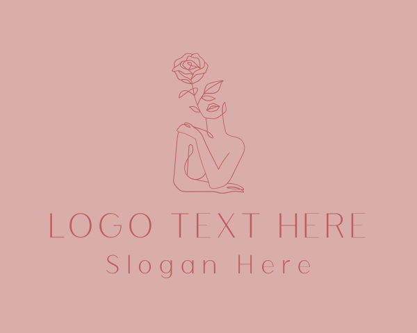 Rose Nude Woman logo