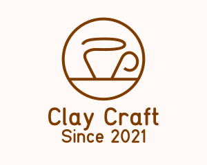 Minimalist Ceramic Mug  logo