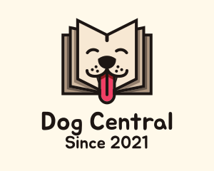 Happy Puppy Storybook logo design